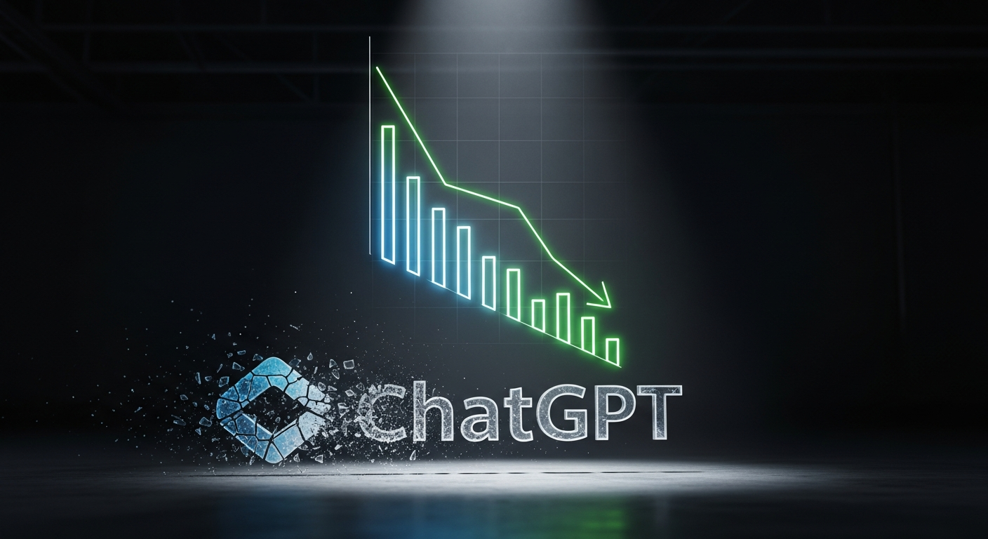ChatGPT 市場份額大跌：一文看懂 OpenAI 的挑戰