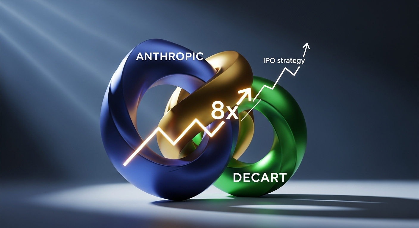 Anthropic $7B 收購 Decart：8 倍 AI 運算效率的 IPO 戰略