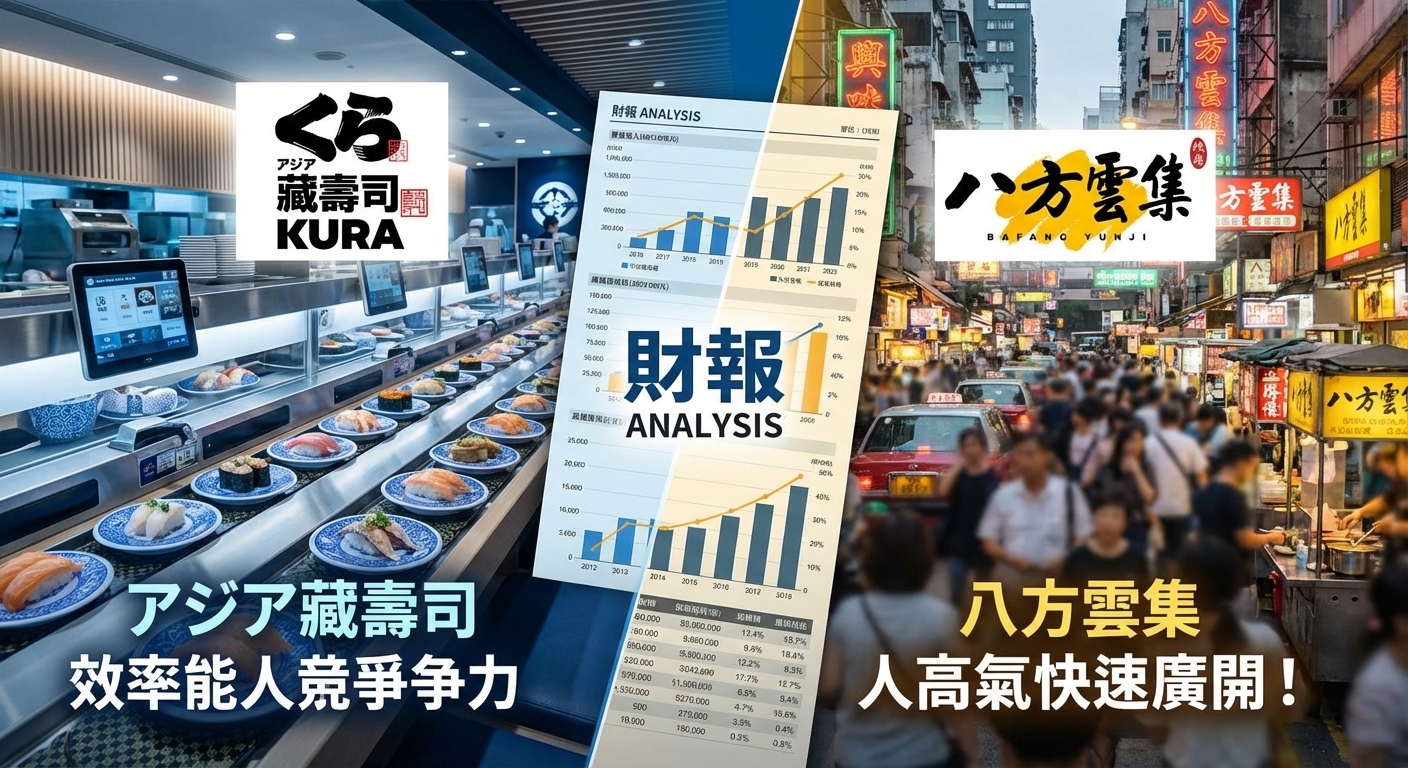 八方雲集與藏壽司：餐飲雙雄IPO策略解析